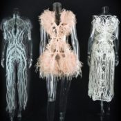 The Beauty of the Human Body Turned into Dresses